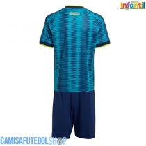 Camisa de time de futebol Colômbia Replicas 2º Equipamento Infantil Mundo 2026 Manga Curta (+ Calças curtas)